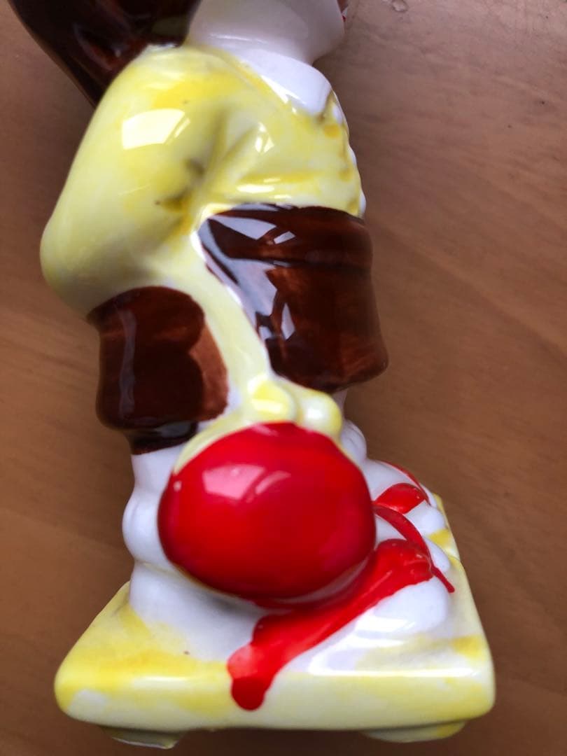 最終値下げ　希少！美品　じゃりン子チエ貯金箱　陶器製