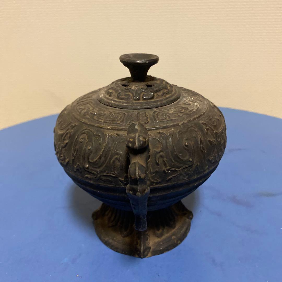 香炉古美術品古道具真鍮製