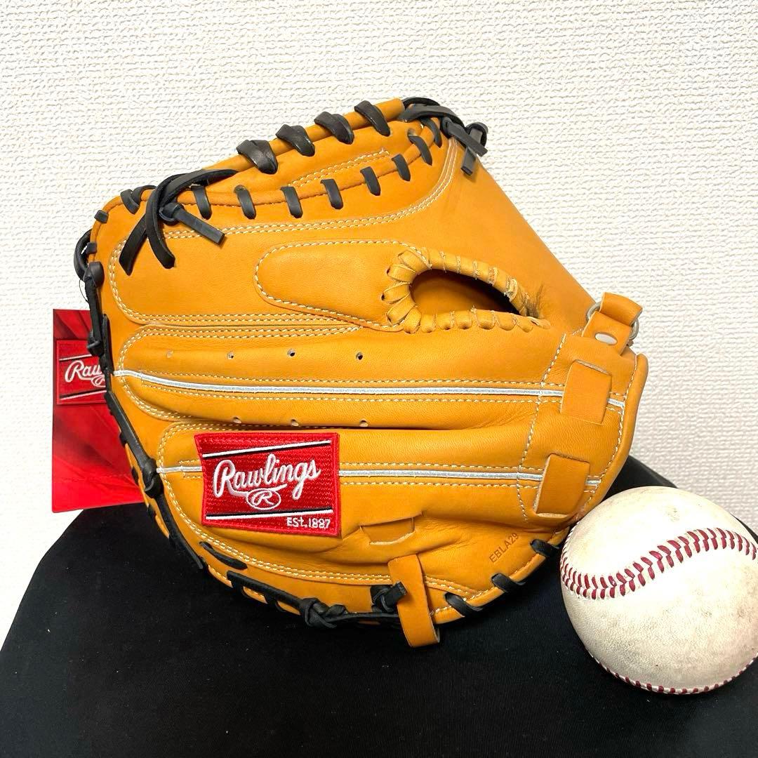 358 ローリングス HOH 未使用タグ付き 硬式 キャッチャーミット