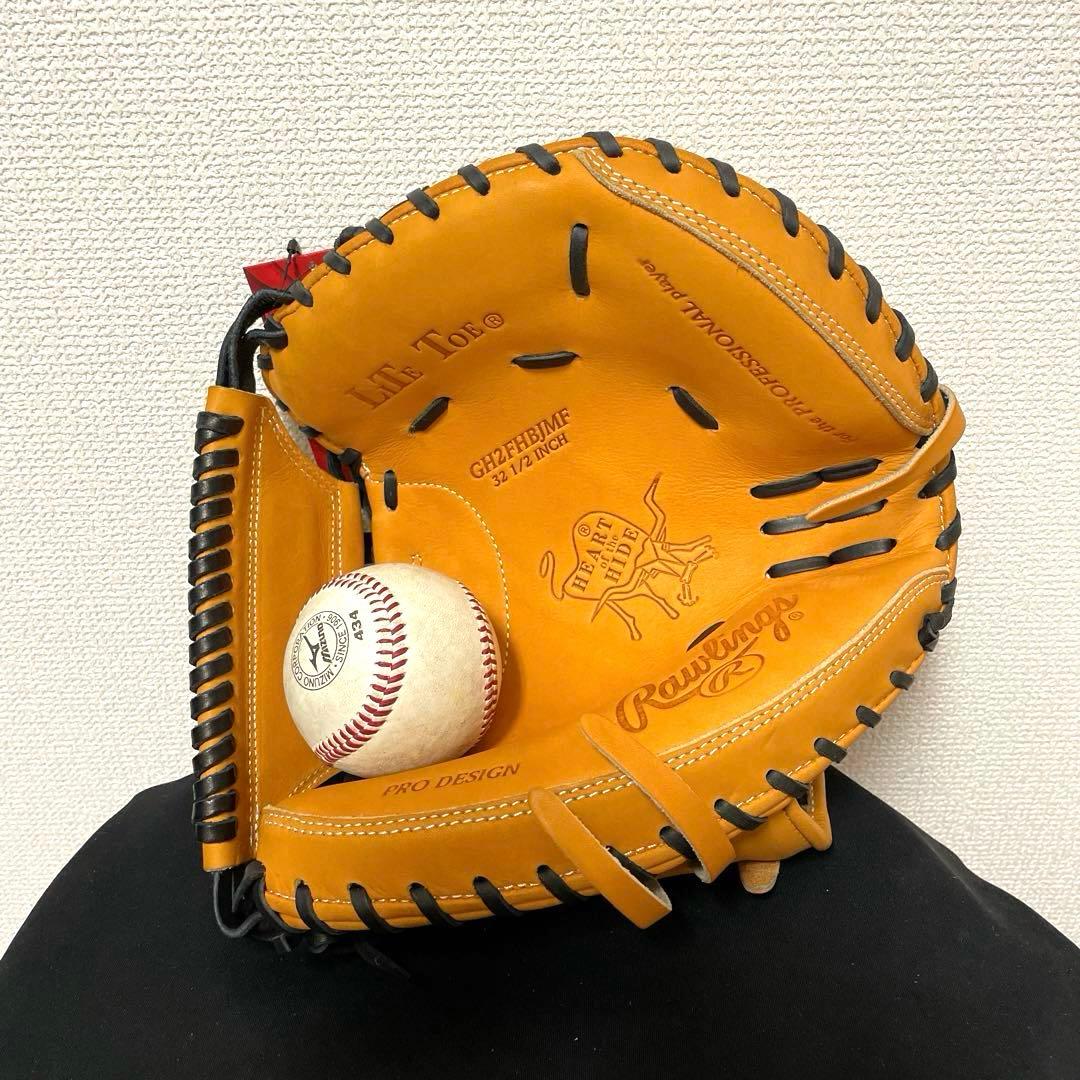 358 ローリングス HOH 未使用タグ付き 硬式 キャッチャーミット