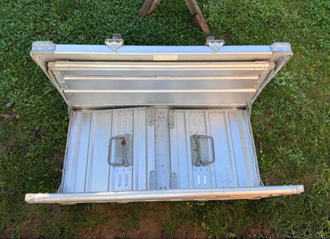 1965 ミリタリー ステンシル ツァーゲス アルミコンテナ zarges