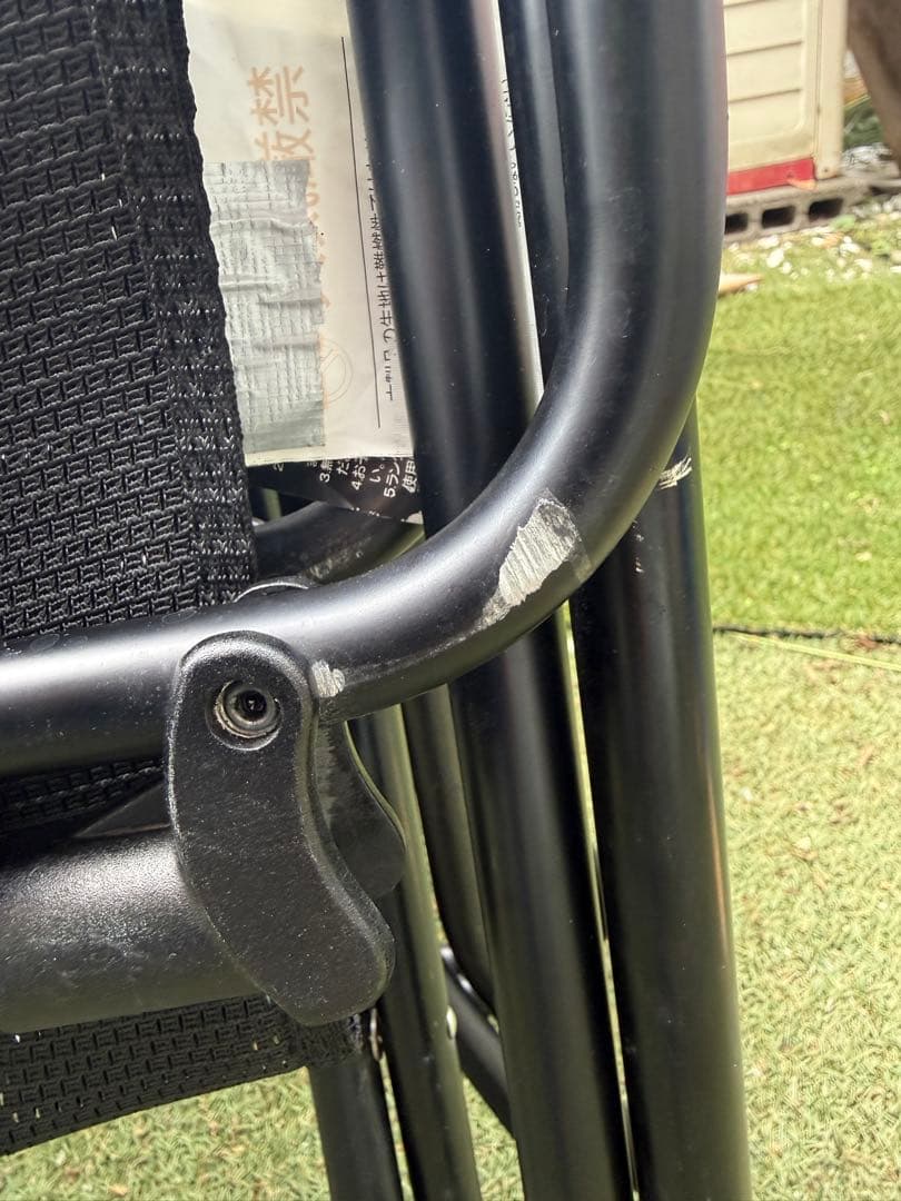 廃盤  peak FDチェア ブラック 4脚セット 希少