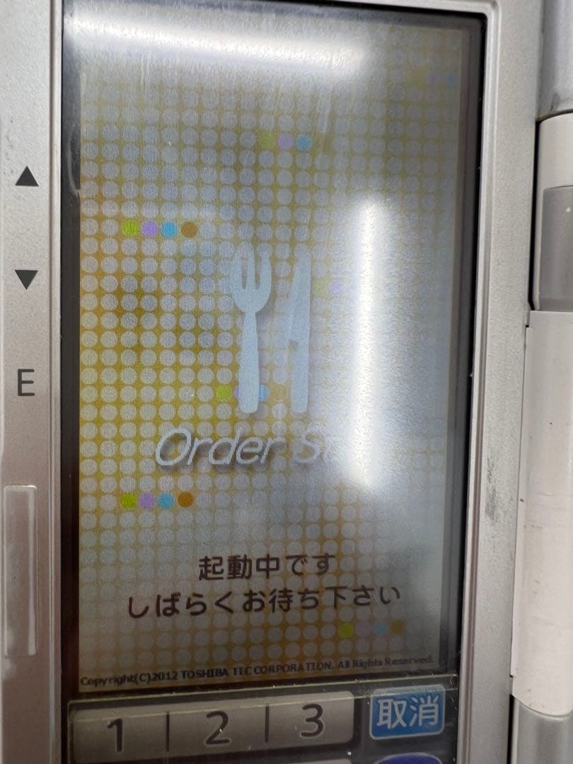 東芝TECハンディターミナル『HTL-200』 2台　バッテリー1つ付き