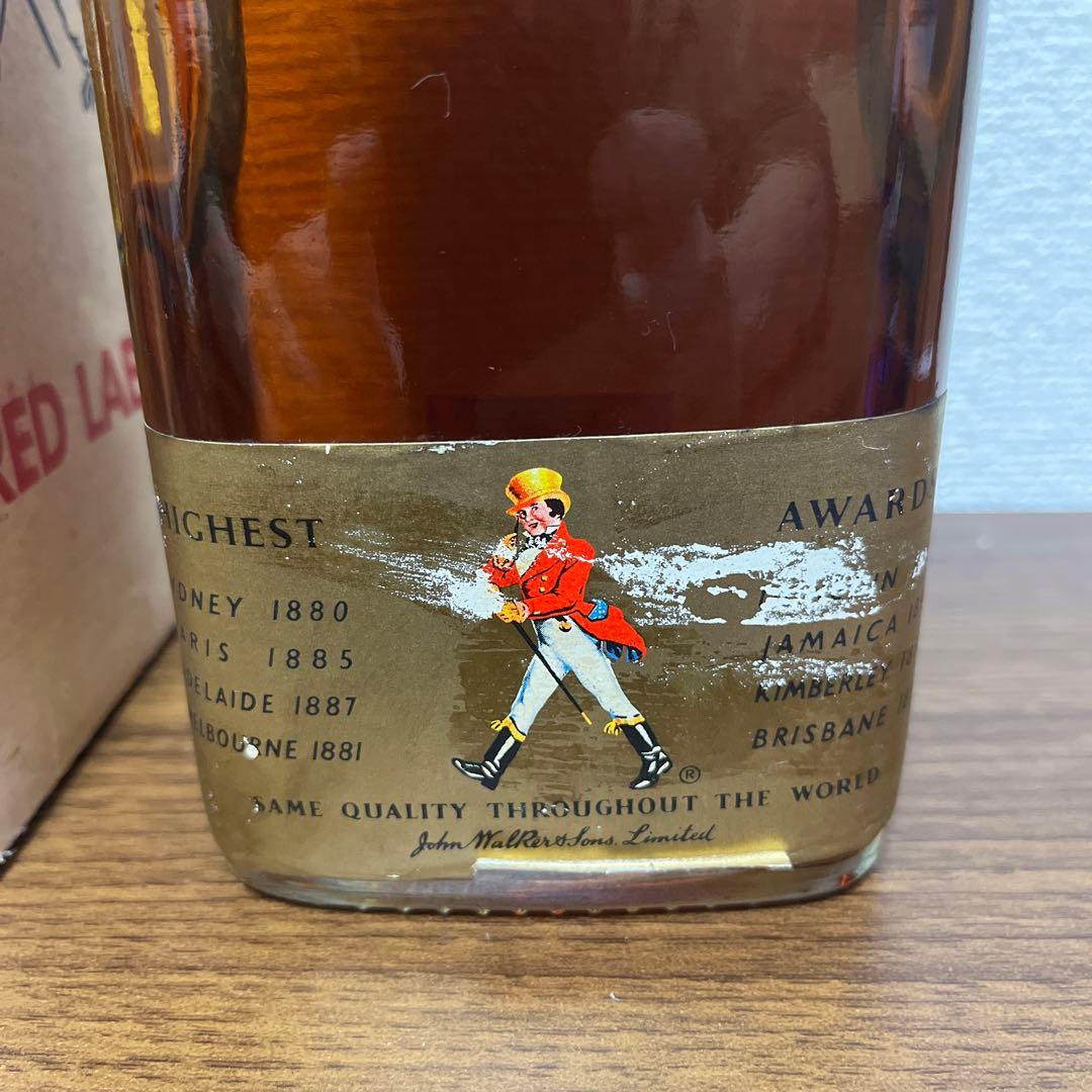 Johnnie Walker Red Label 旧ラベル 特級 1875ml