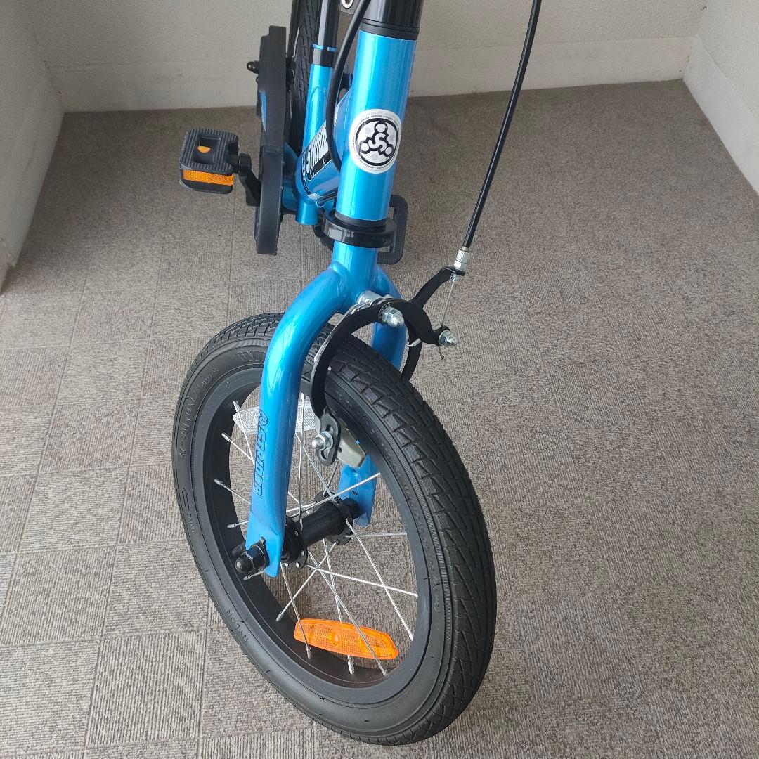 STRIDER 14インチ キッズ自転車 青 スタンド付　付属品付き