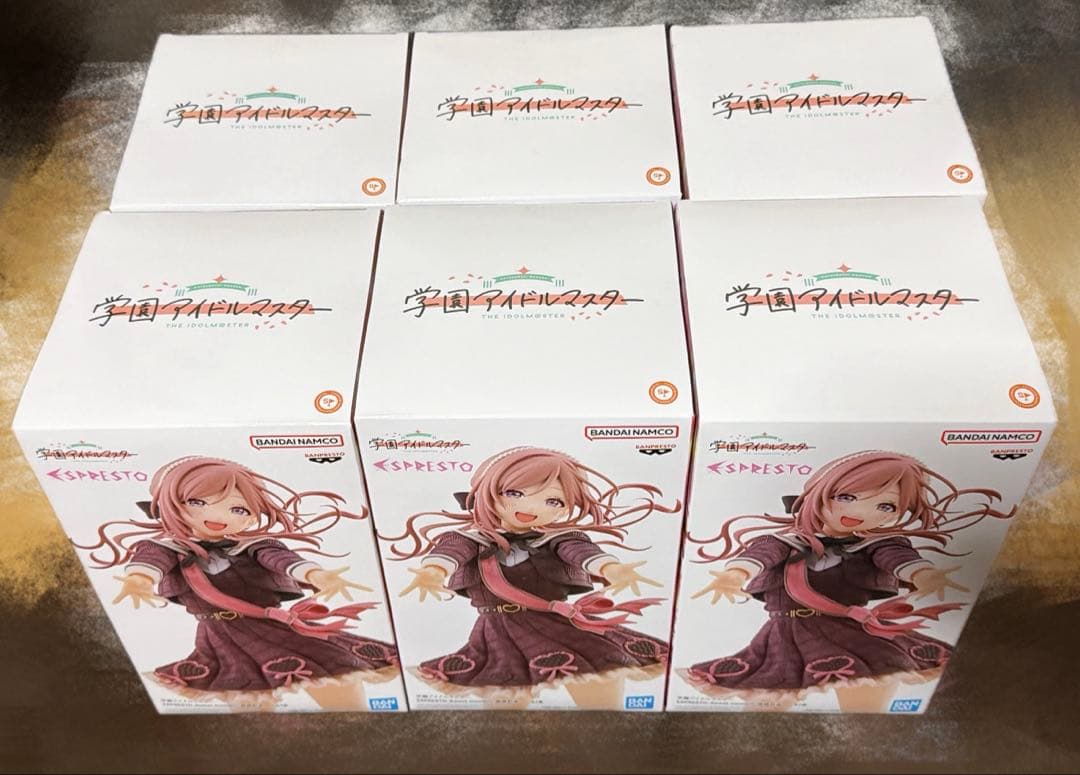 最新 プライズ 学園アイドルマスター 姫崎莉波 フィギュア 6体セット