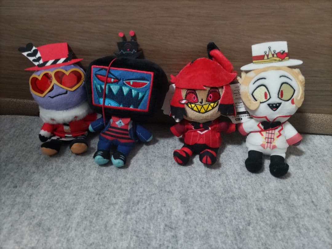 ハズビンホテルへようこそ おすわりマスコット ラウンドワン 4点セット