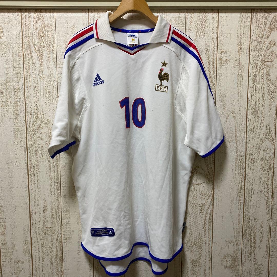 フランス代表 ジダン 2000年 ユーロ オフィシャル アディダス