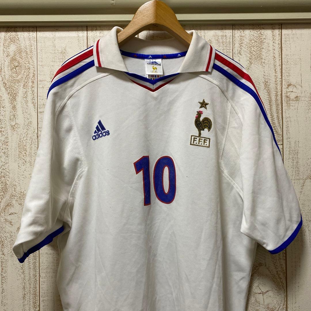 フランス代表 ジダン 2000年 ユーロ オフィシャル アディダス