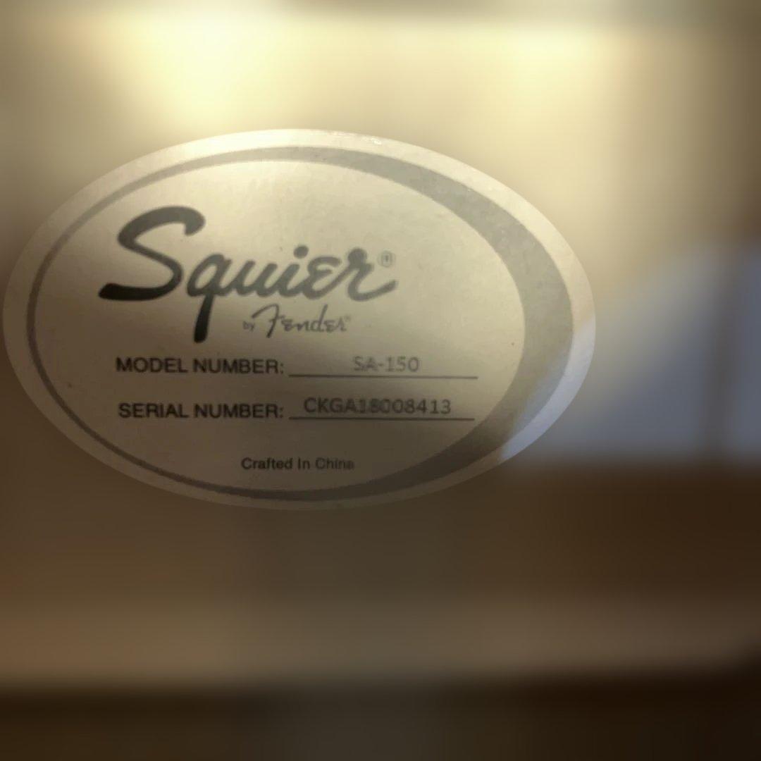 スクワイアアコースティックギターSA-150