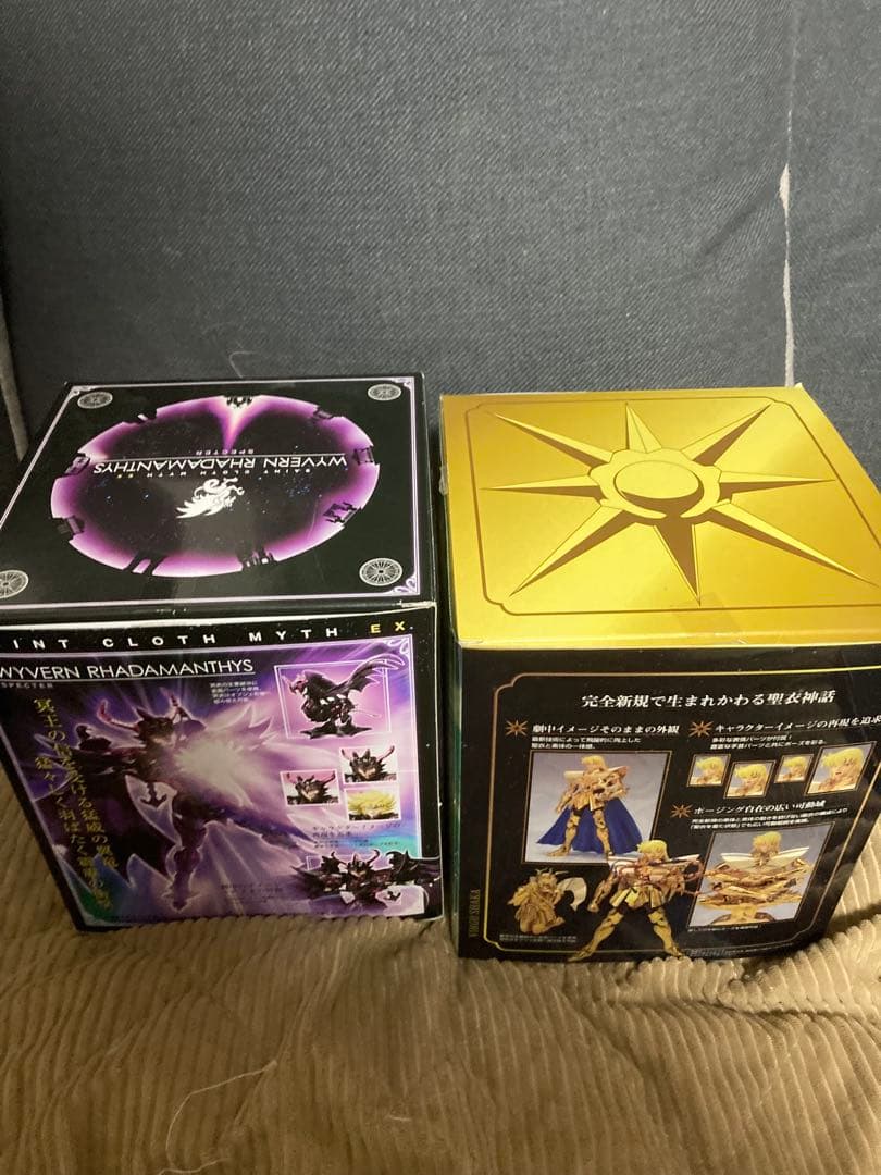 聖闘士聖衣神話EX ワイバーンラダマンティス　バルゴ　シャカ　黄金聖闘士　2体