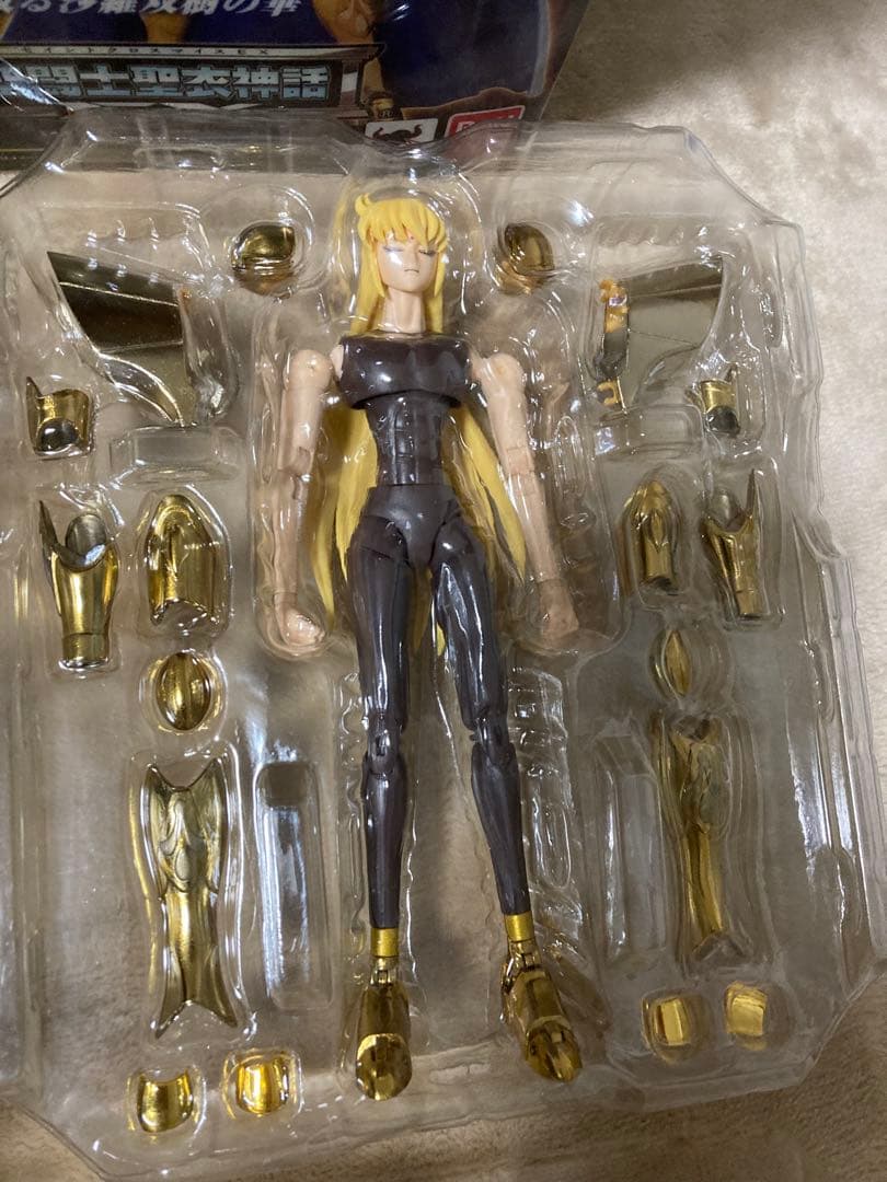 聖闘士聖衣神話EX ワイバーンラダマンティス　バルゴ　シャカ　黄金聖闘士　2体