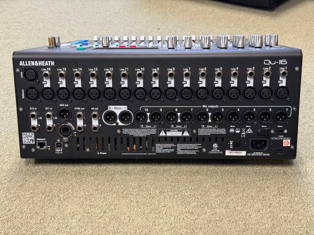 Allen & Heath Qu-16 デジタルミキサー