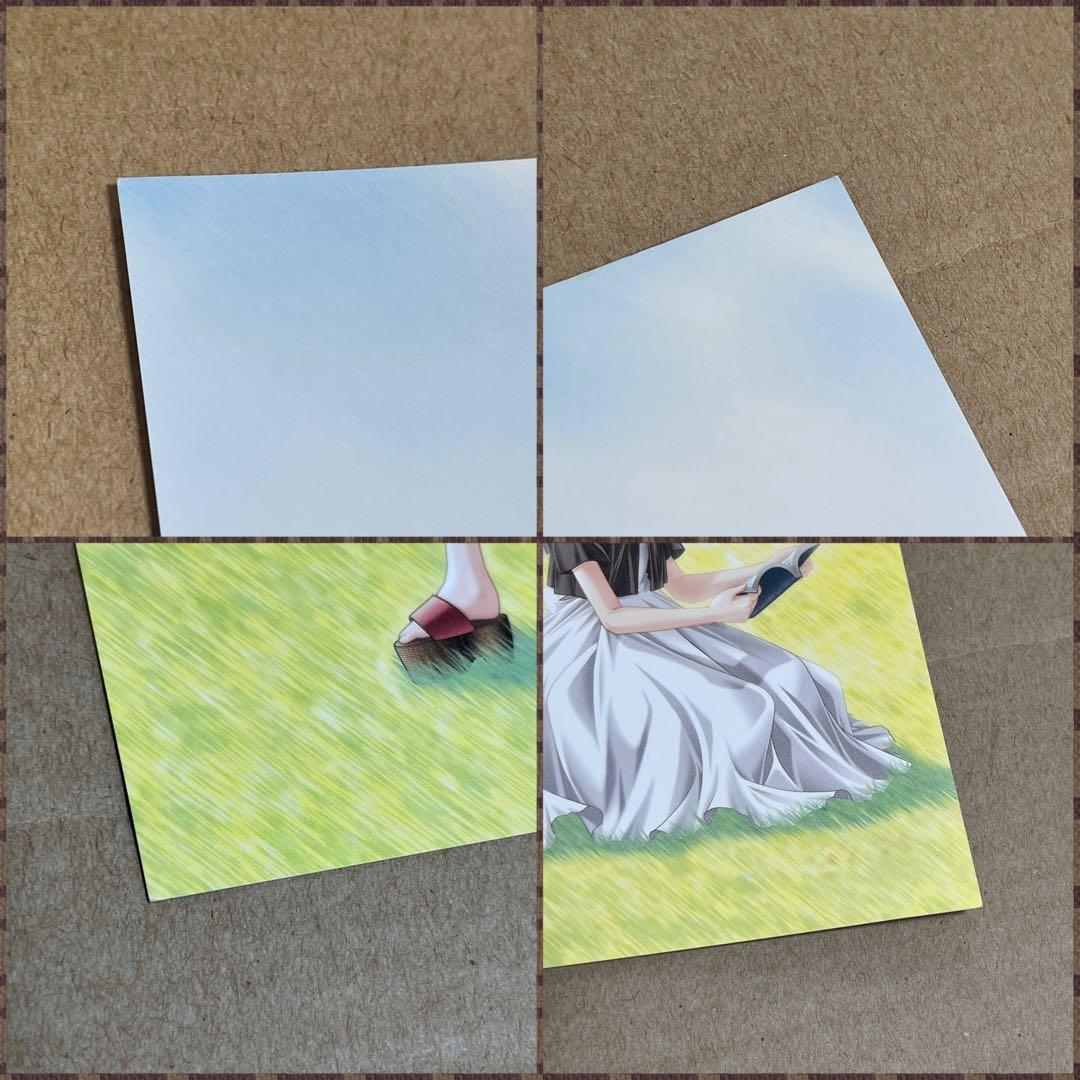 key AIR 当時物 複製原画 イラスト ビジュアル 6枚セット