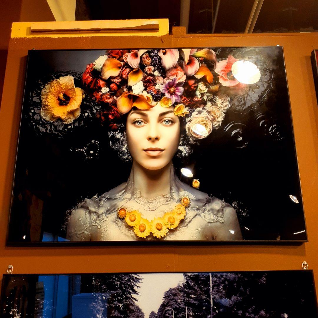 輸入雑貨　特殊強化ガラス仕様　アートパネル