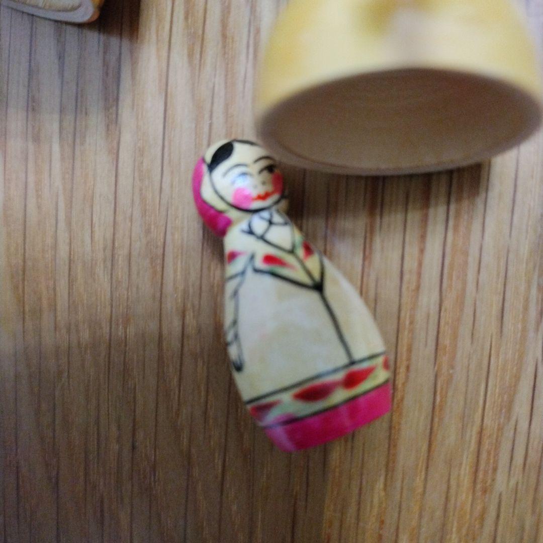 激レア ヴィンテージ 4体 ソビエト連邦製 ソ連 家族マトリョーシカ USSR