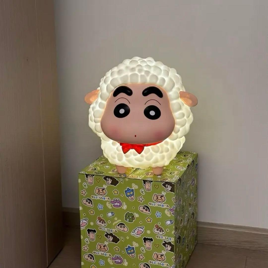 しんちゃん ひつじ型ライト 約30cm