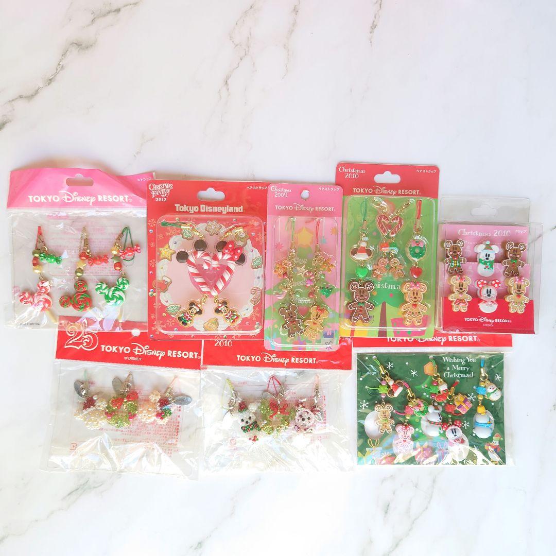 ディズニー　ストラップ　セット