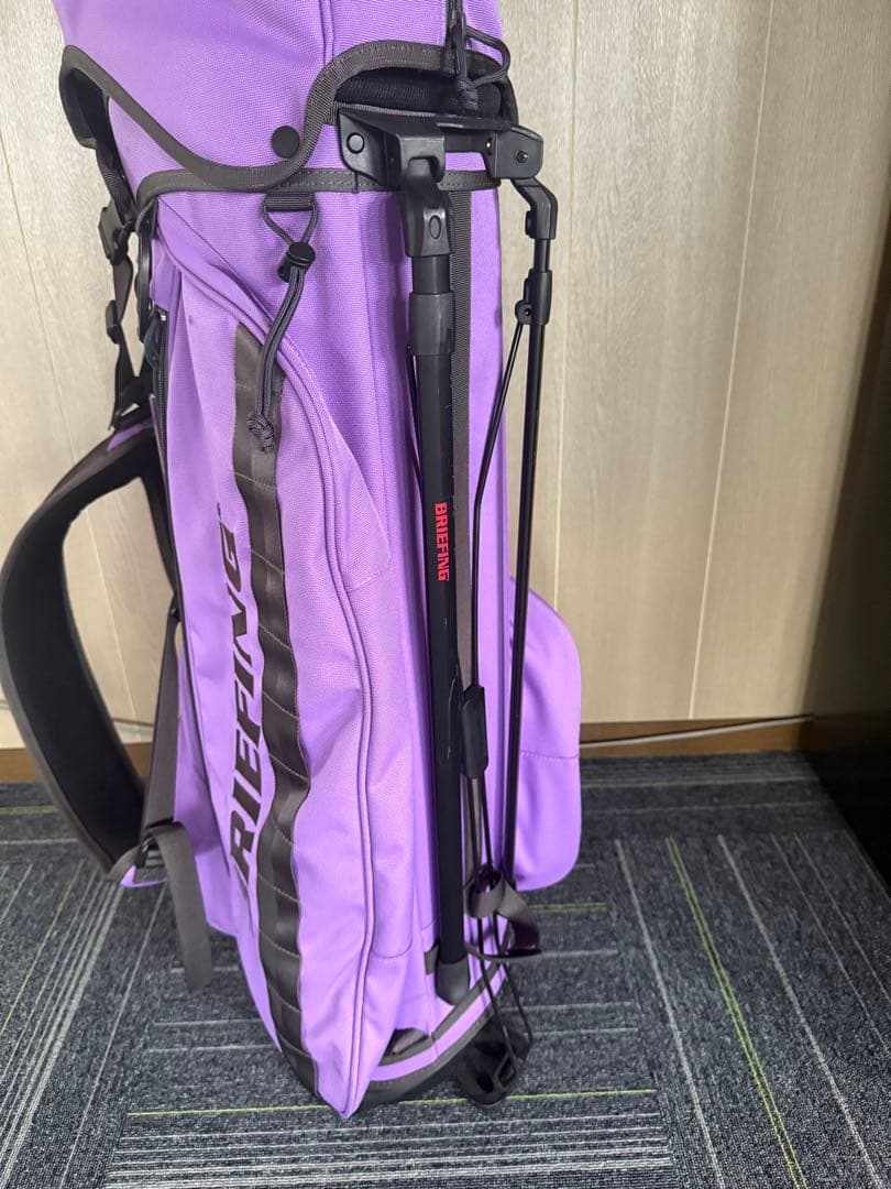 BRIEFING スタンドバッグ パープル