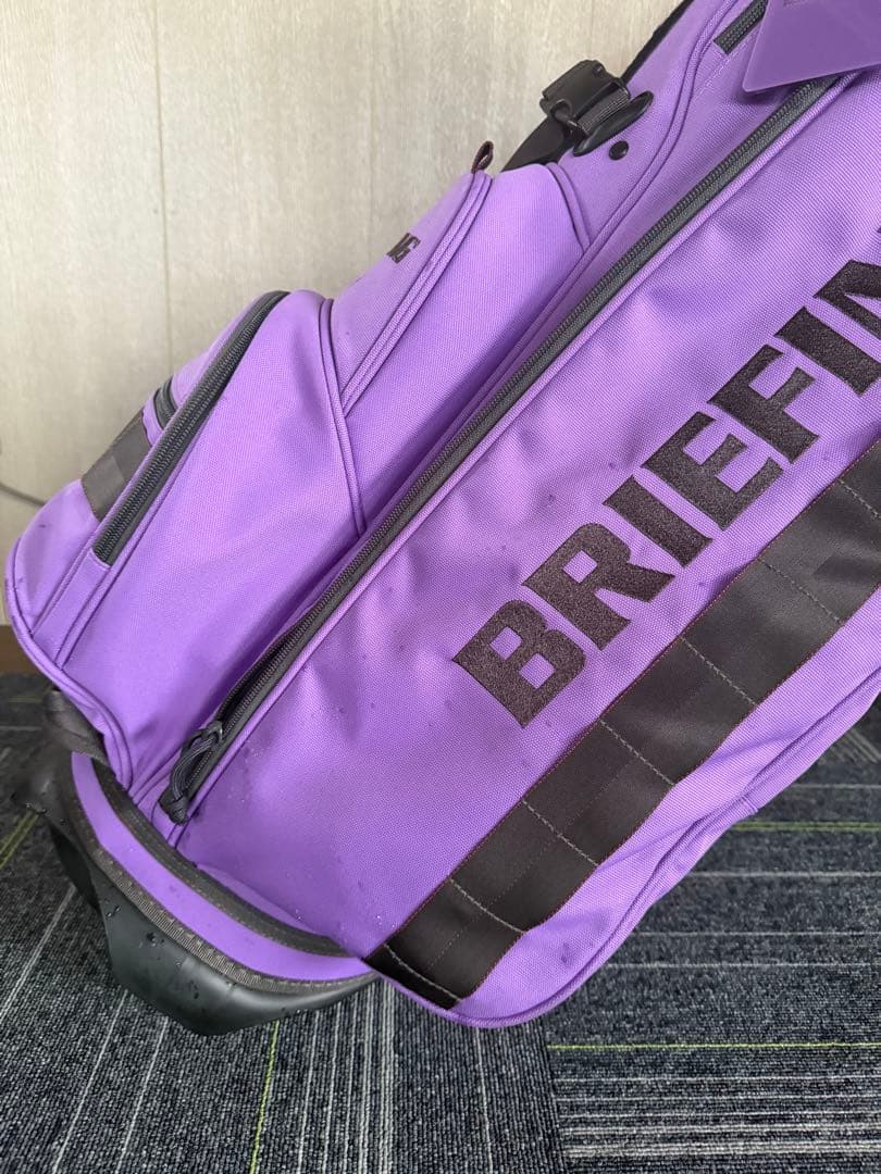BRIEFING スタンドバッグ パープル