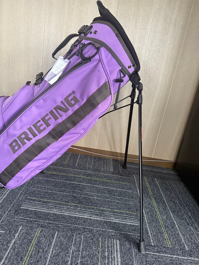 BRIEFING スタンドバッグ パープル