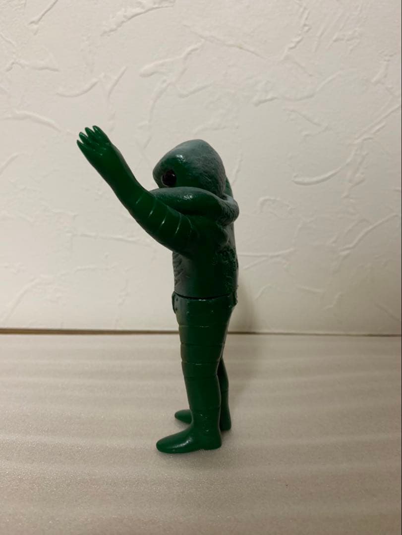 ⚠️レア　仮面ライダー　海蛇男　ミニソフビ　ポピー　旧バンダイ　1971年　当時物