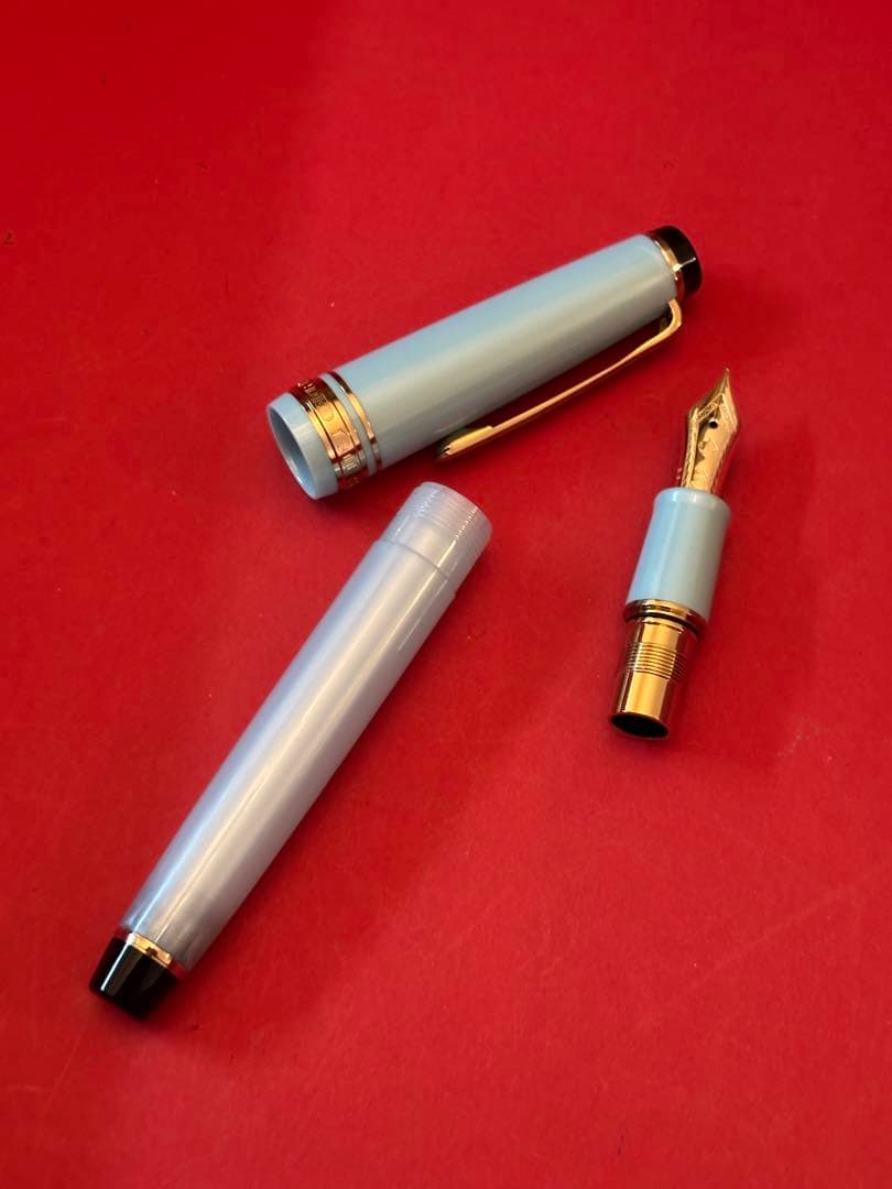 セーラー万年筆SHIKIORI―四季織― 雪月空葉 万年筆 春空(EF)