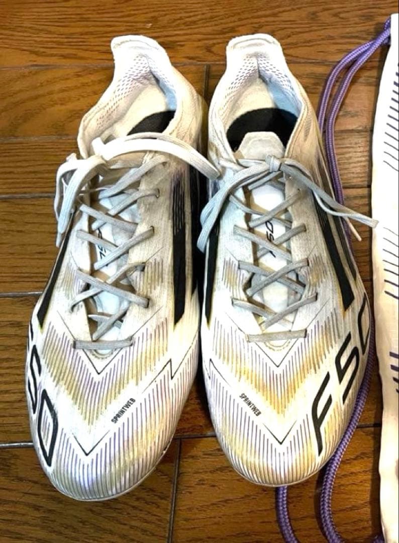26cm adidas F50 ELITE 土人工芝用 新品インソール付き