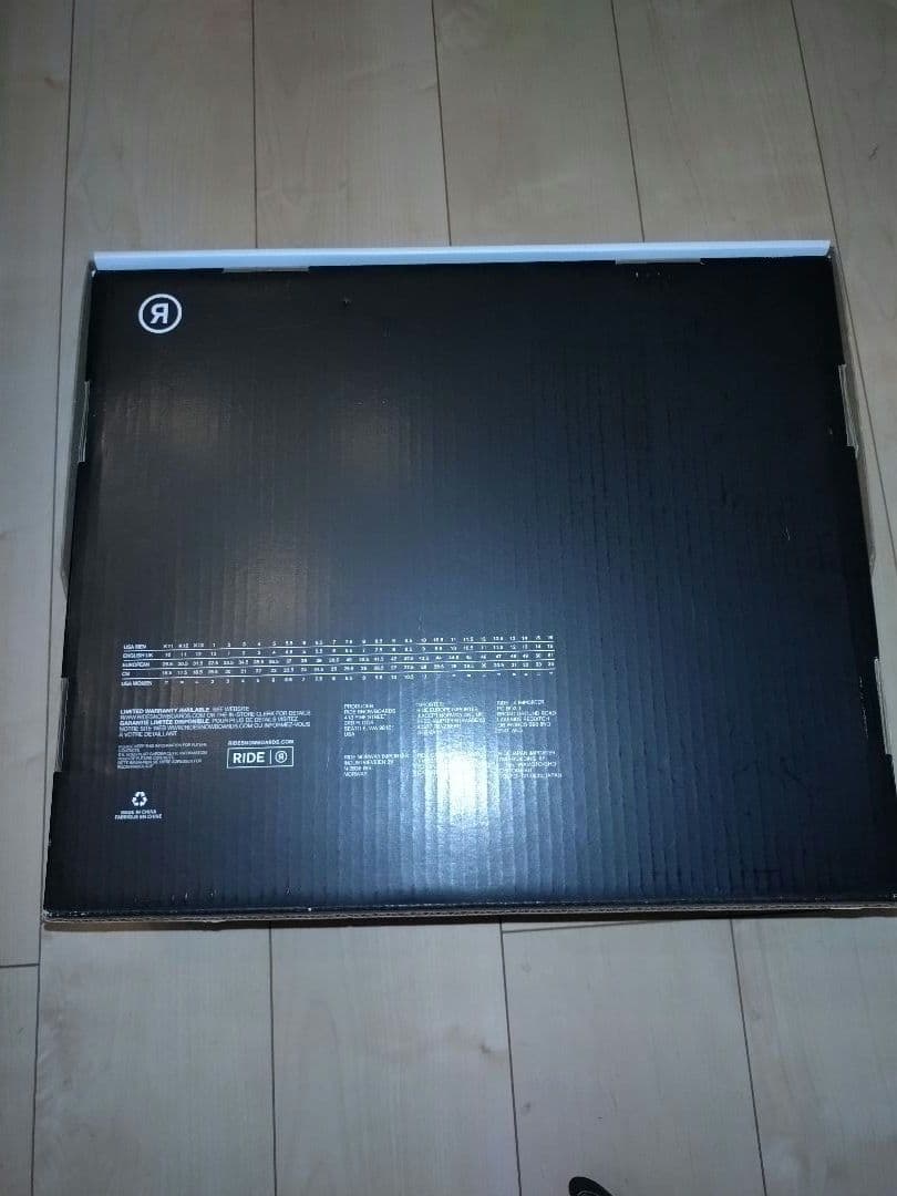 【中古品】RIDE ANTHEM ブラック スノーボードブーツ26.5cm