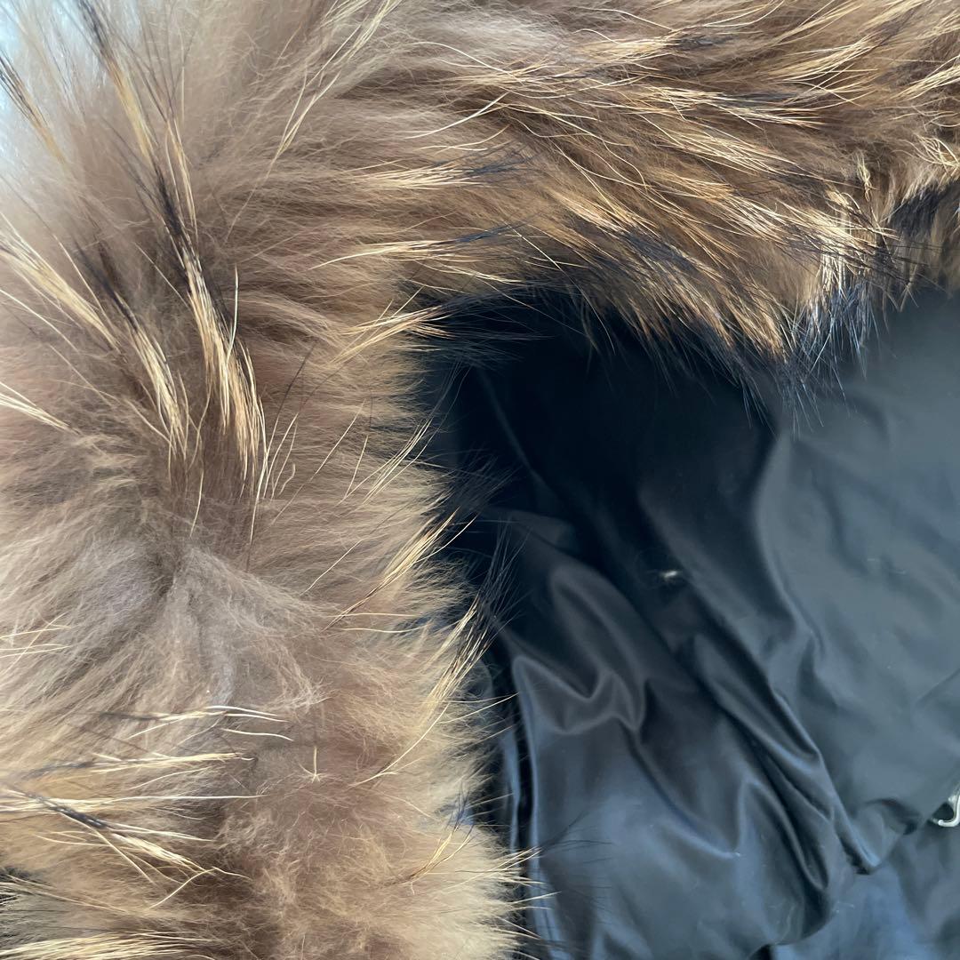 MU sports ファーダウン ウエサコ フードファー腕部分取外し可能 ゴルフ