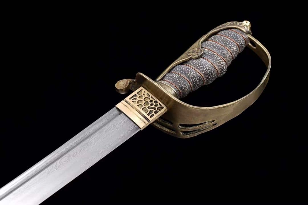 サーベル本（真珠魚皮タイプ）古兵器 武具　刀装具　日本刀　模造刀 居合刀