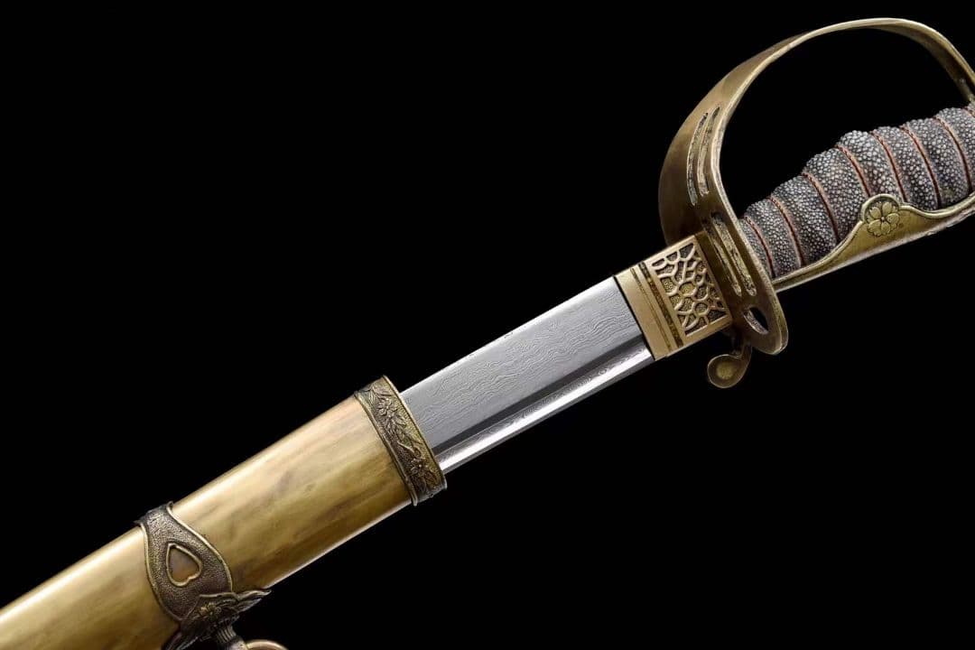 サーベル本（真珠魚皮タイプ）古兵器 武具　刀装具　日本刀　模造刀 居合刀