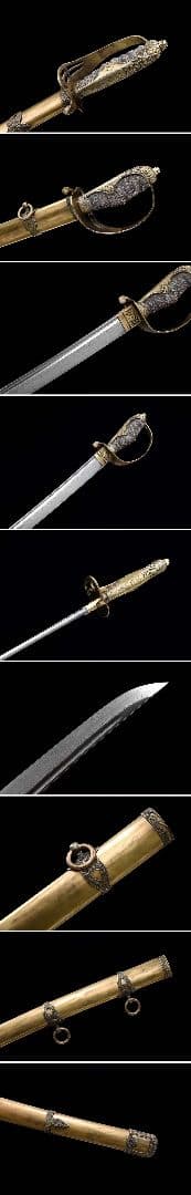 サーベル本（真珠魚皮タイプ）古兵器 武具　刀装具　日本刀　模造刀 居合刀