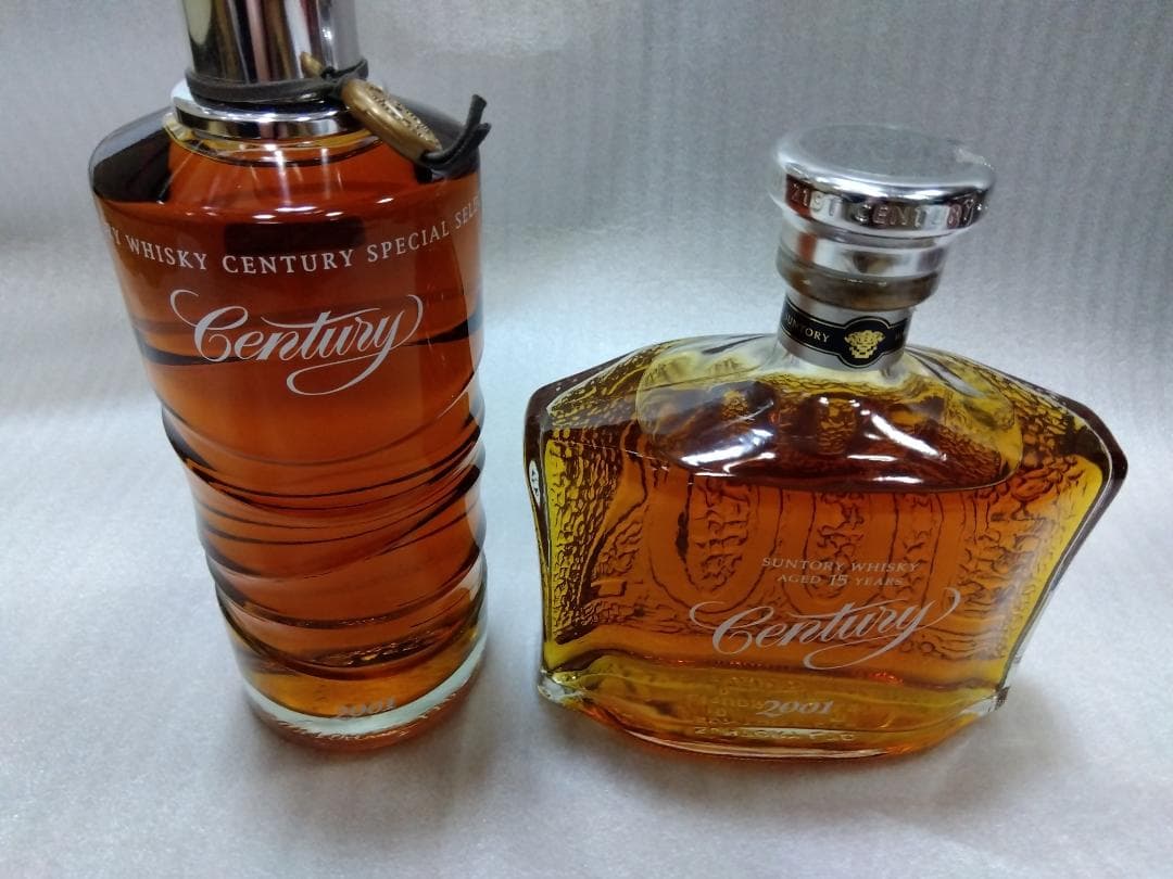 サントリー ウイスキー センチュリー ・ ミレミニアム 他（古酒）５本セット箱付