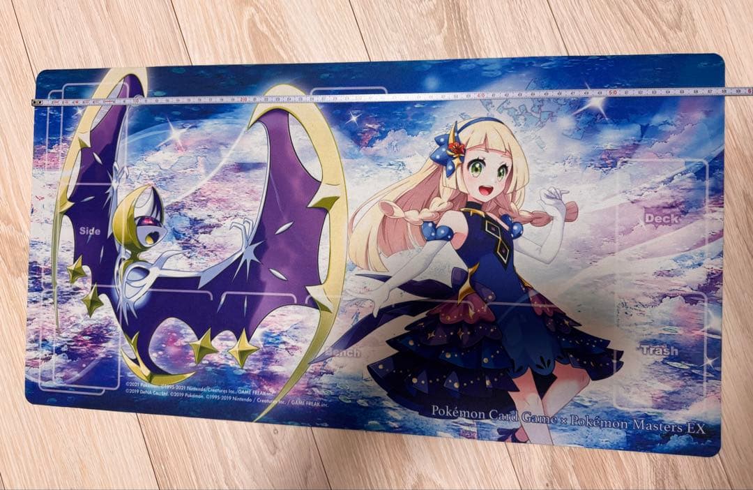 リーリエ ポケマスEX プレイマット　開封済み