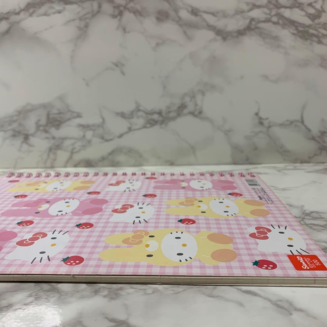 Sanrio ハローキティ 平成レトロ1999年　スパイラルノート B5 うさぎ