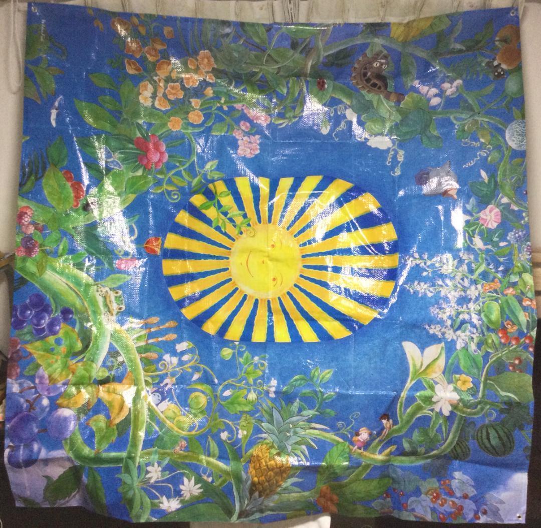 三鷹の森ジブリ美術館オリジナルデザイン　ジャンボピクニックシート