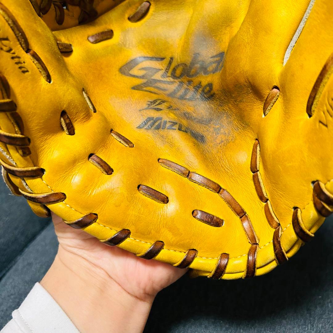 ミズノ グローバルエリート 一般軟式内野用グローブ　Lv 超人気