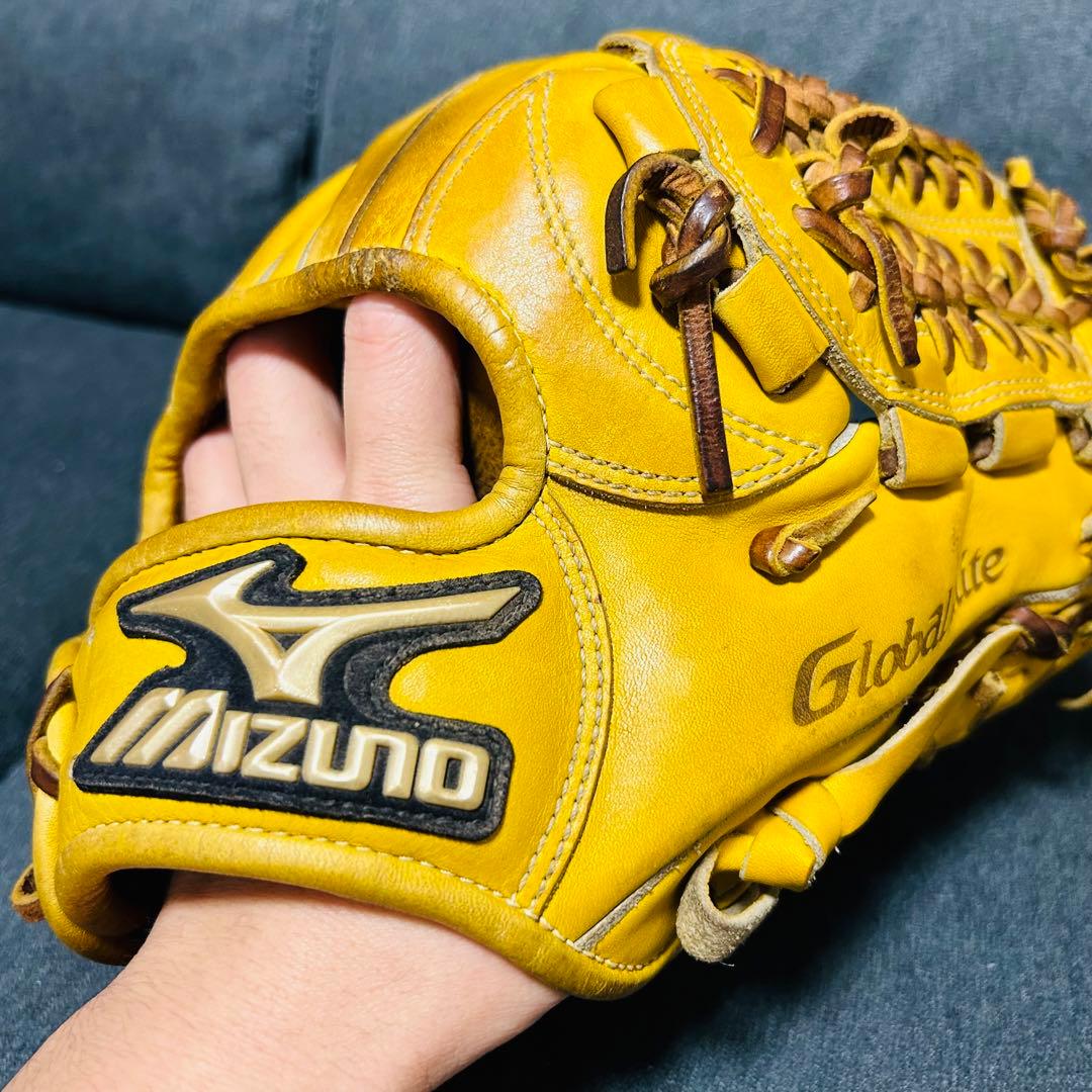 ミズノ グローバルエリート 一般軟式内野用グローブ　Lv 超人気