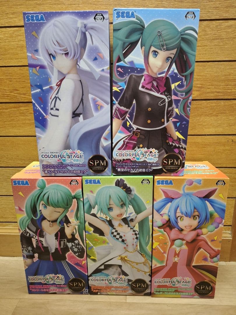PROJECT SEKAI COLORFULSTAGE!初音ミクフィギュアセット