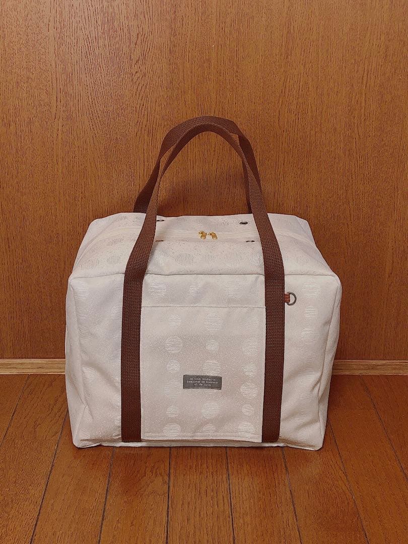 遮光鳥かごボストンバッグ　 通院用旅行用災害避難用 キャリーバッグ