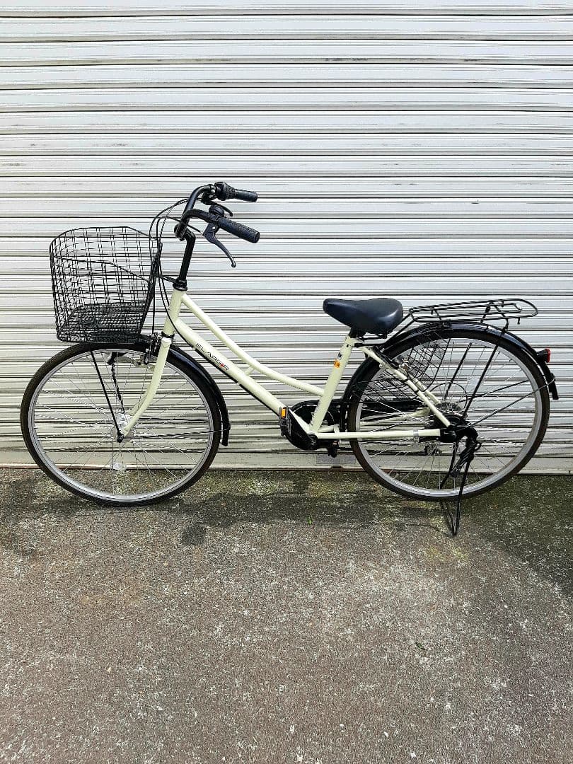 【東京都国分寺市引取限定】26型6段LEDオートライト付き自転車