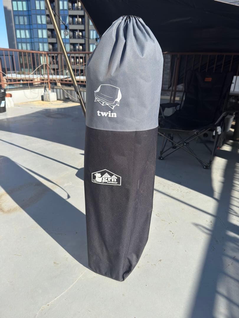 折り畳み2人掛けチェア　アウトドア キャンプ