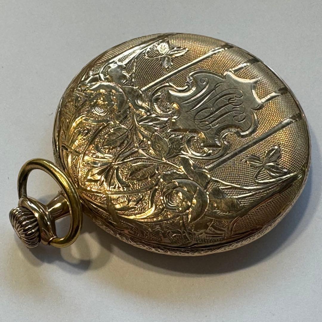 LOUIS AUDEMARS 懐中時計 K14 刻印 1880-1934