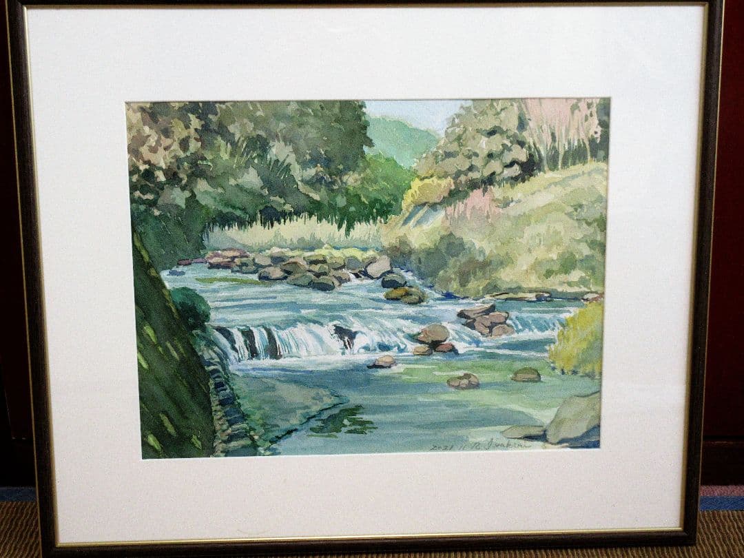 水彩画「せせらぎ」