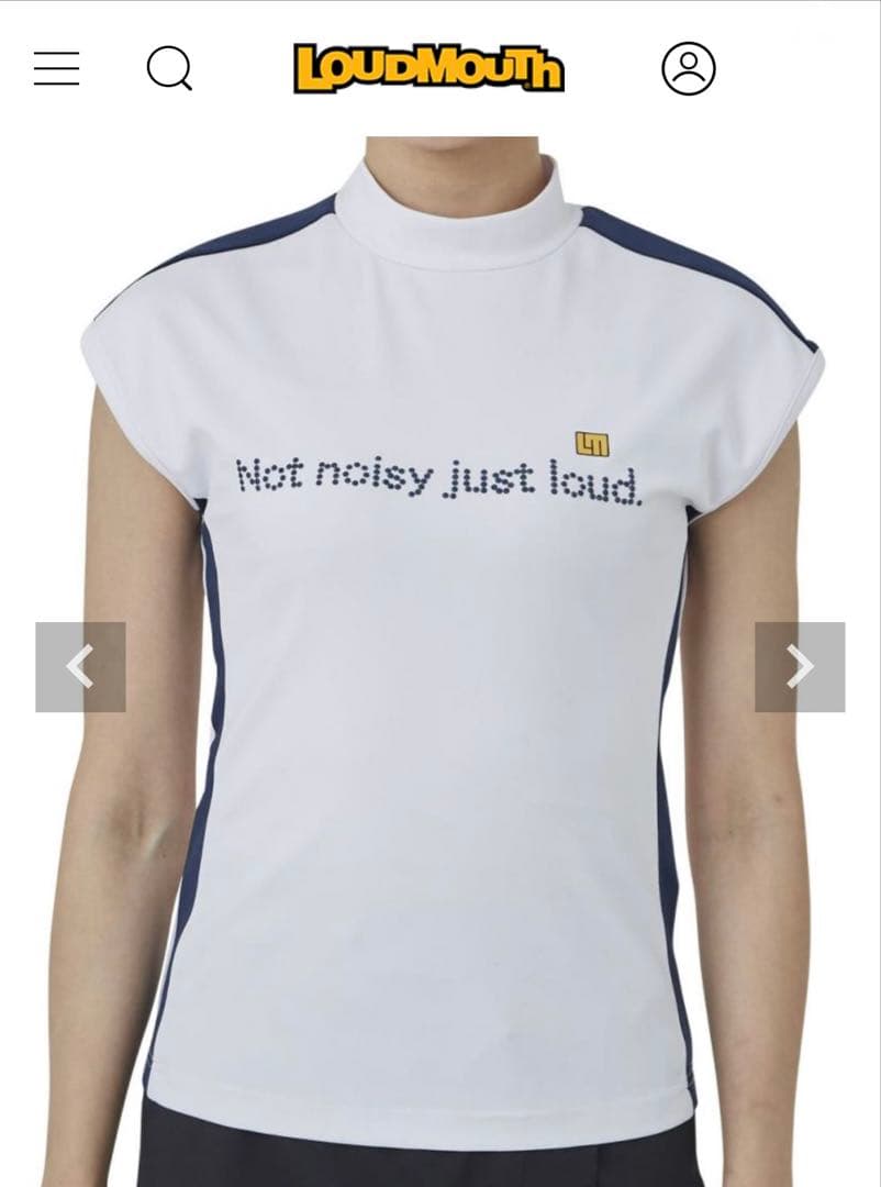 ☆ラウドマウス☆ レディースモックネックシャツ３枚