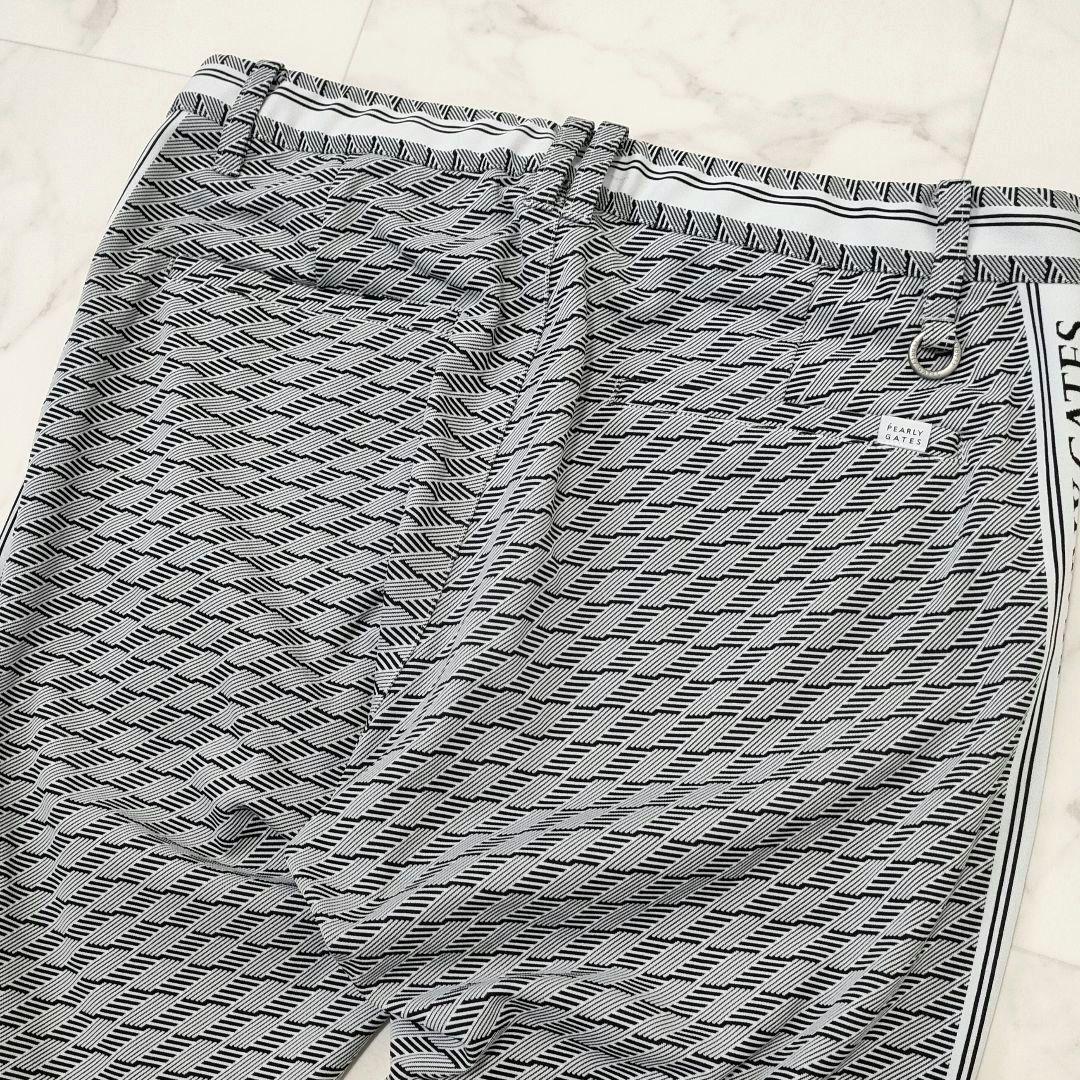 【美品】パーリーゲイツ　PGライン　ジャガード　ジョガーパンツ　ロゴ　総柄　5