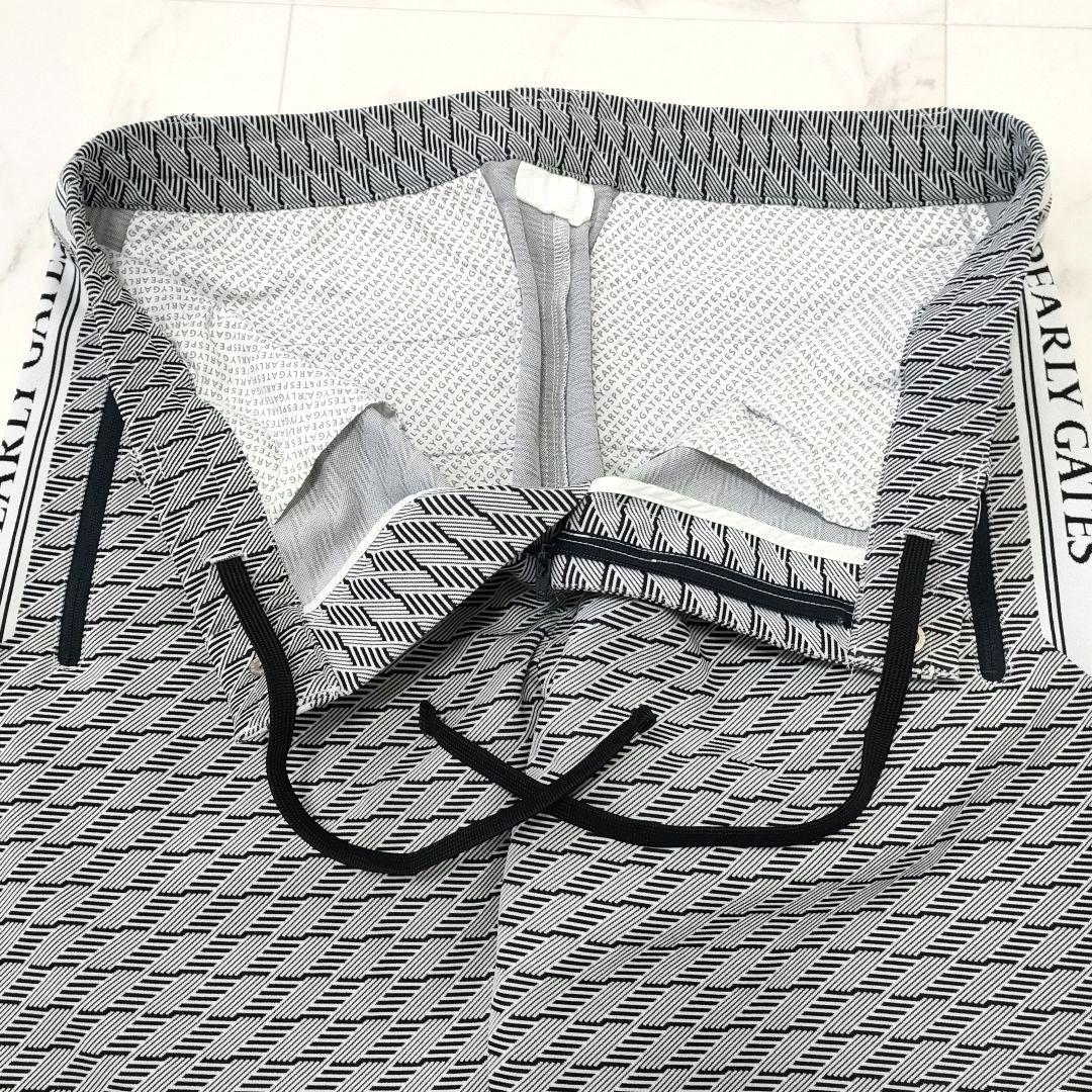 【美品】パーリーゲイツ　PGライン　ジャガード　ジョガーパンツ　ロゴ　総柄　5