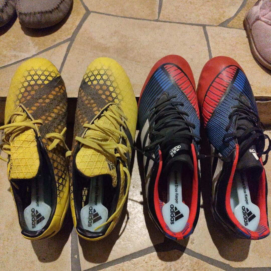 adidas ラグビー　プレデター2足