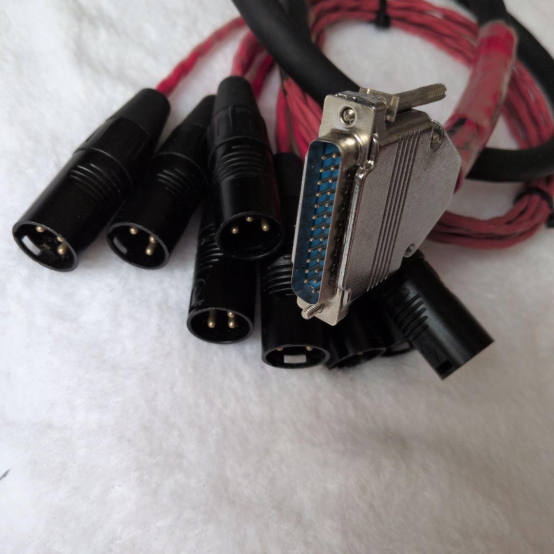 【03】Digidesign DB25-XLRM オーディオケーブル D-sub